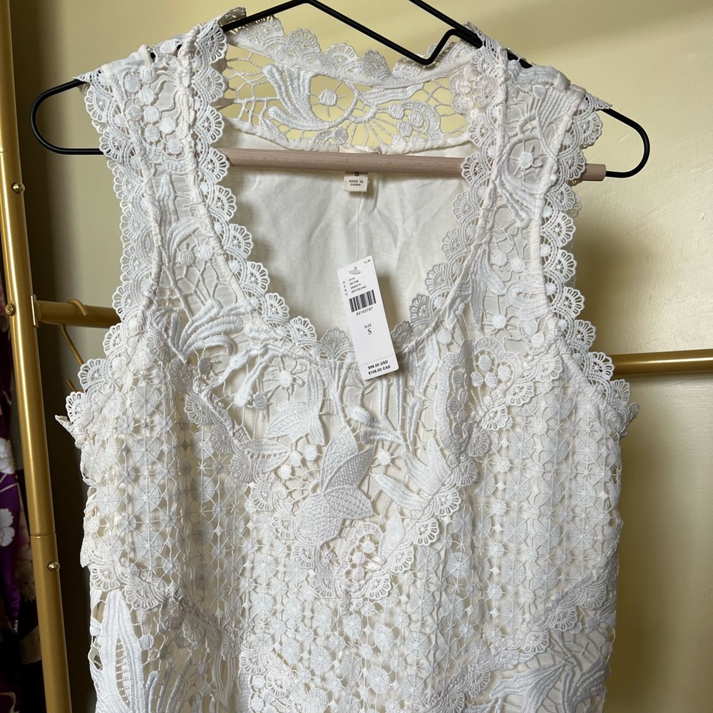 Anyhropologie lace camisole/tank